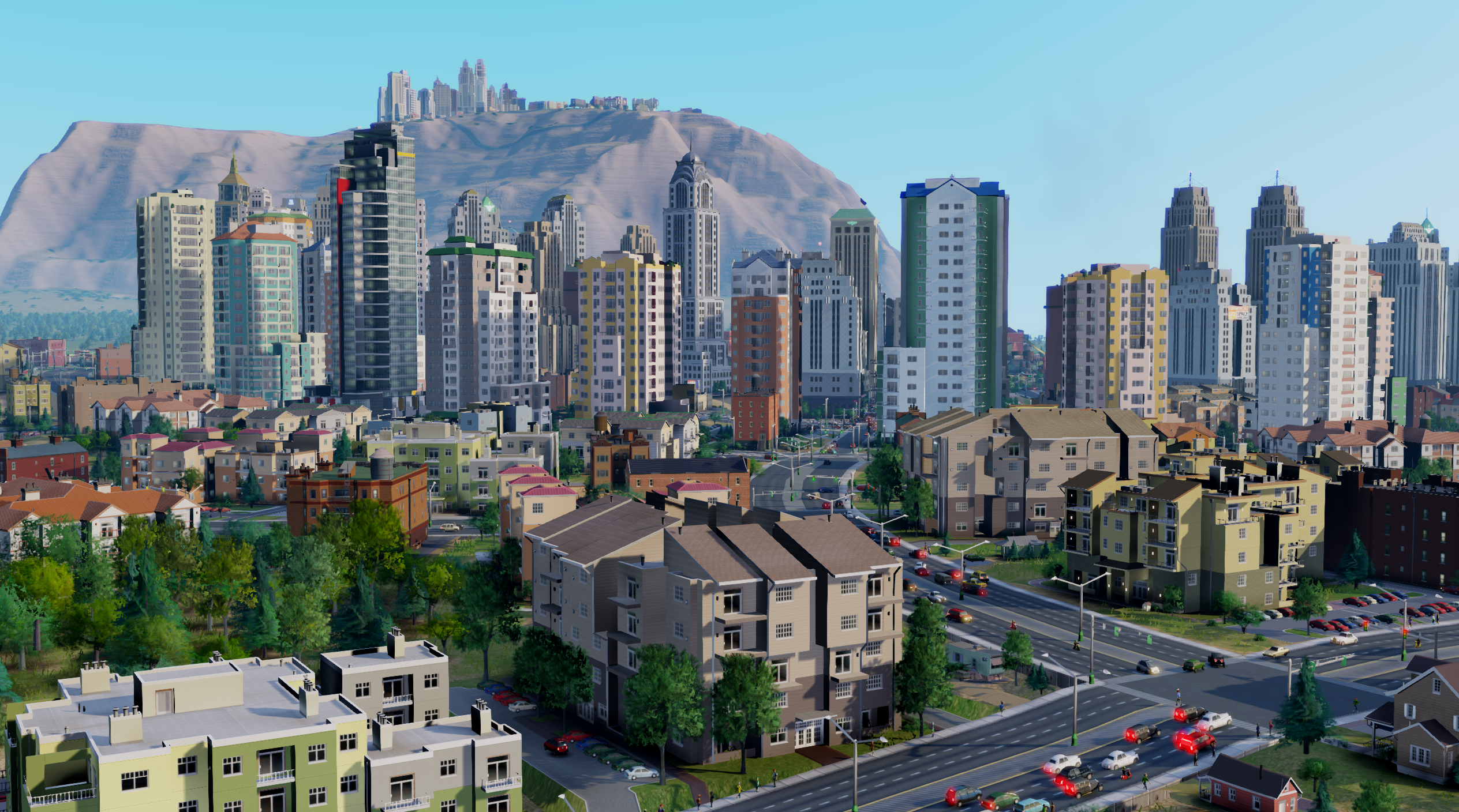 Simcity: What it’s like to play in the 16 City Region “Viridian Woods”