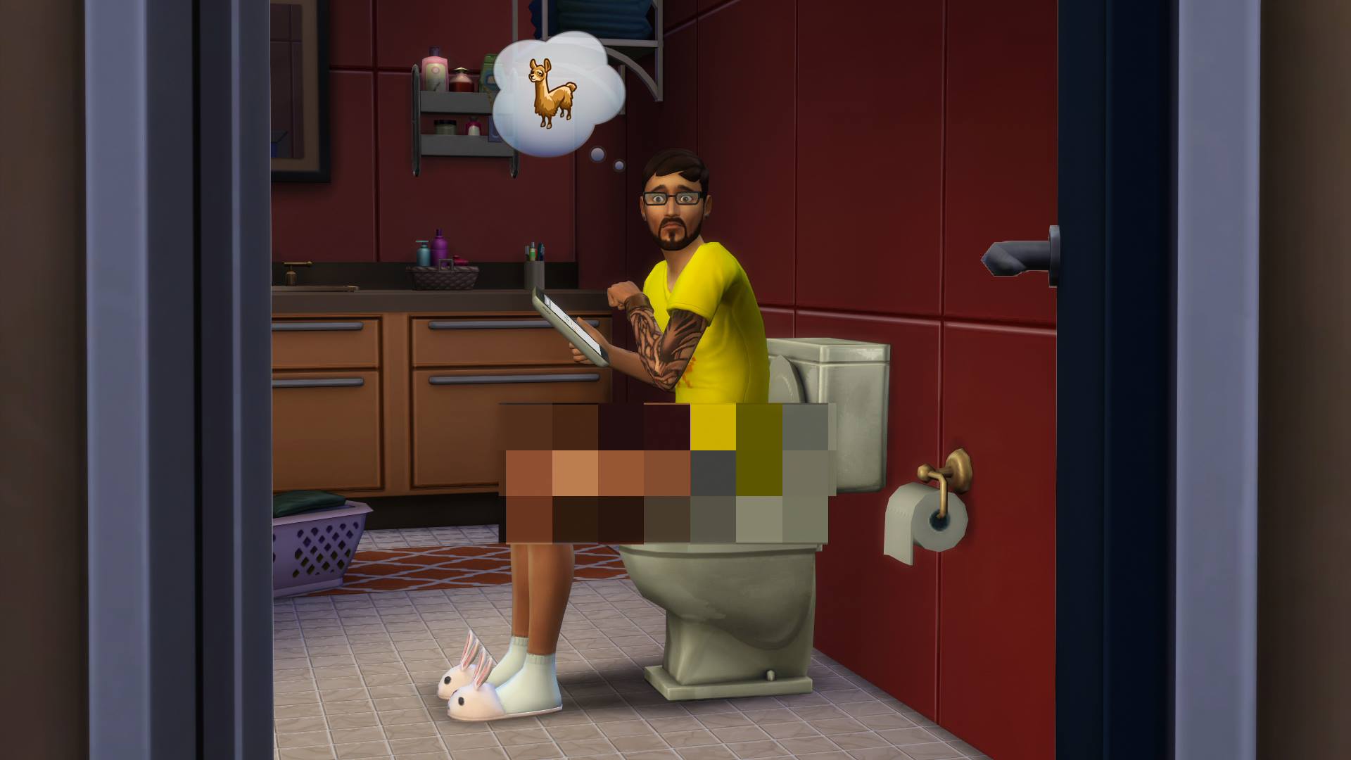 The Sims 4: Sittin on the Toilet