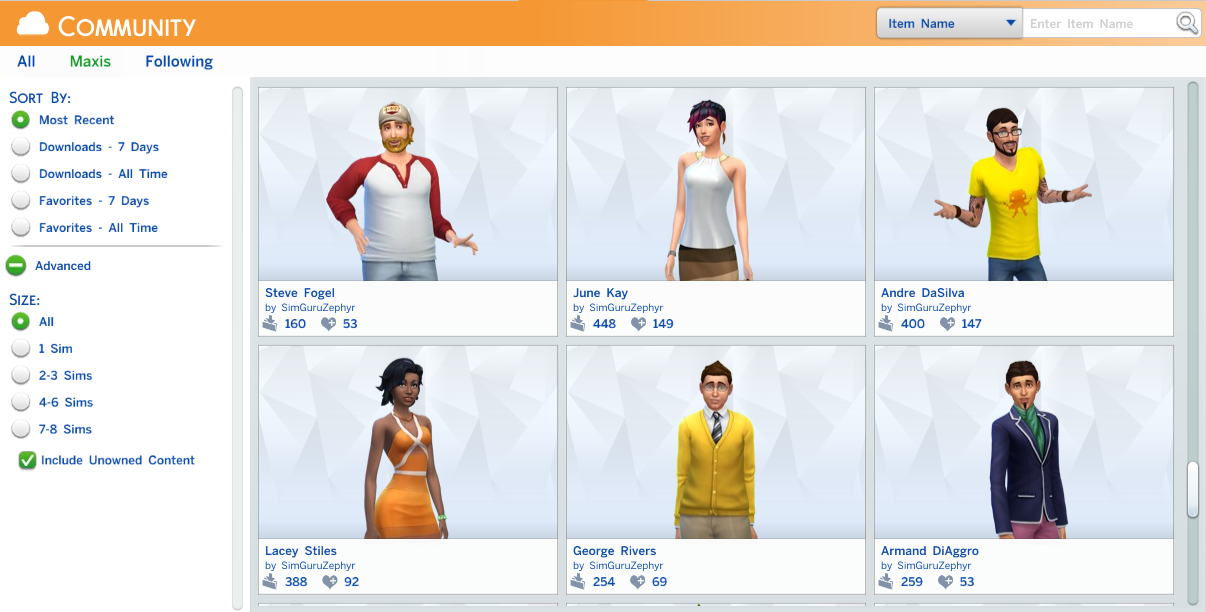 The Sims 4: Gallery CAS Demo Overview
