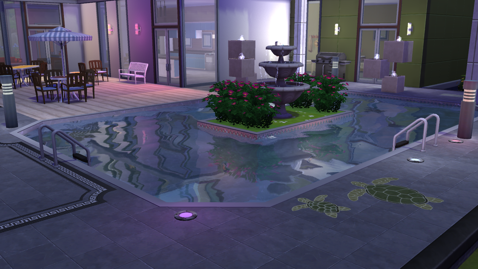 Sims 4 дом с бассейном 89 фото