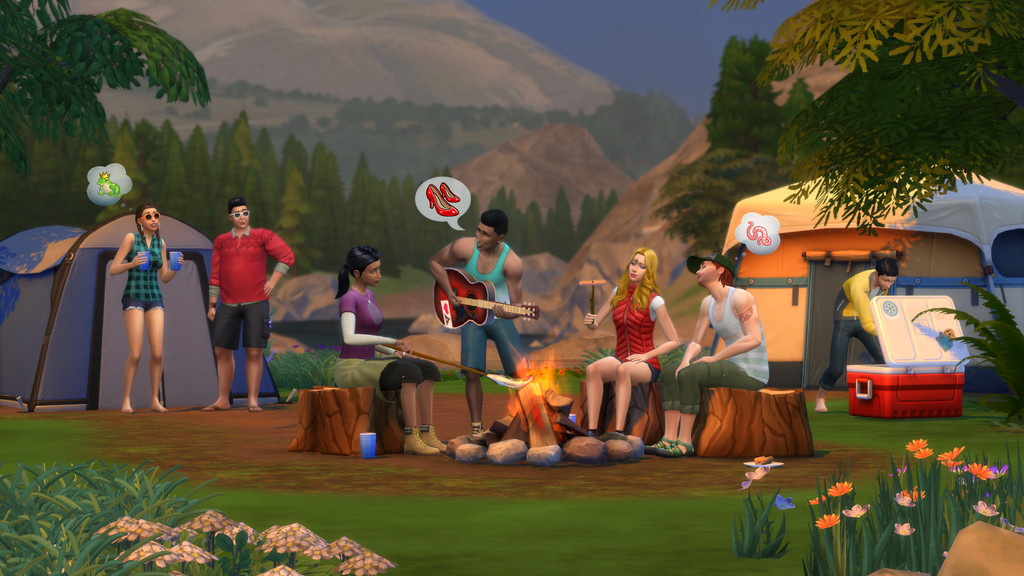 The Sims 4 Introduces Game Packs with Outdoor Retreat