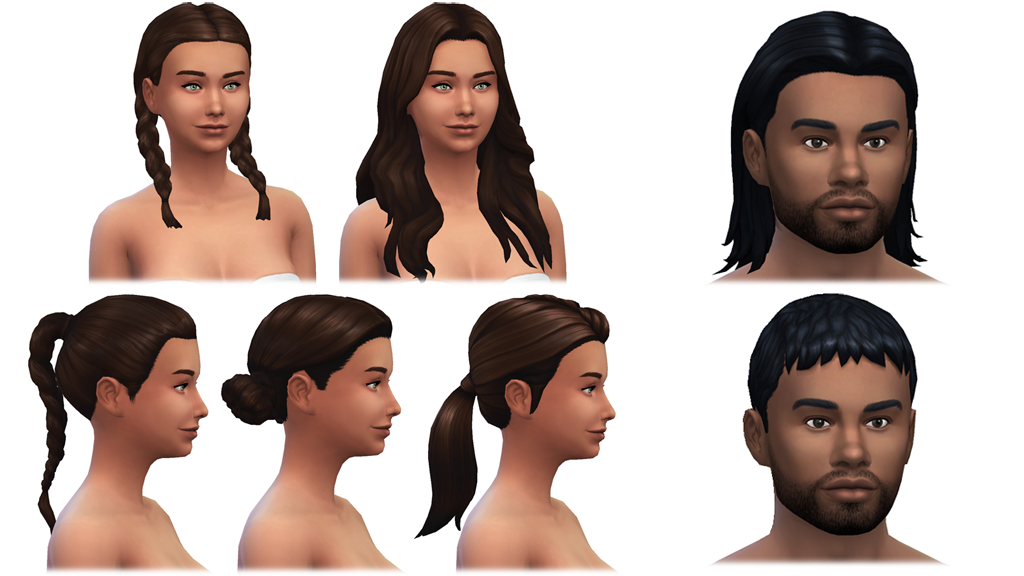 The New Clothing and Hairstyles in Sims 4 Outdoor Retreat!