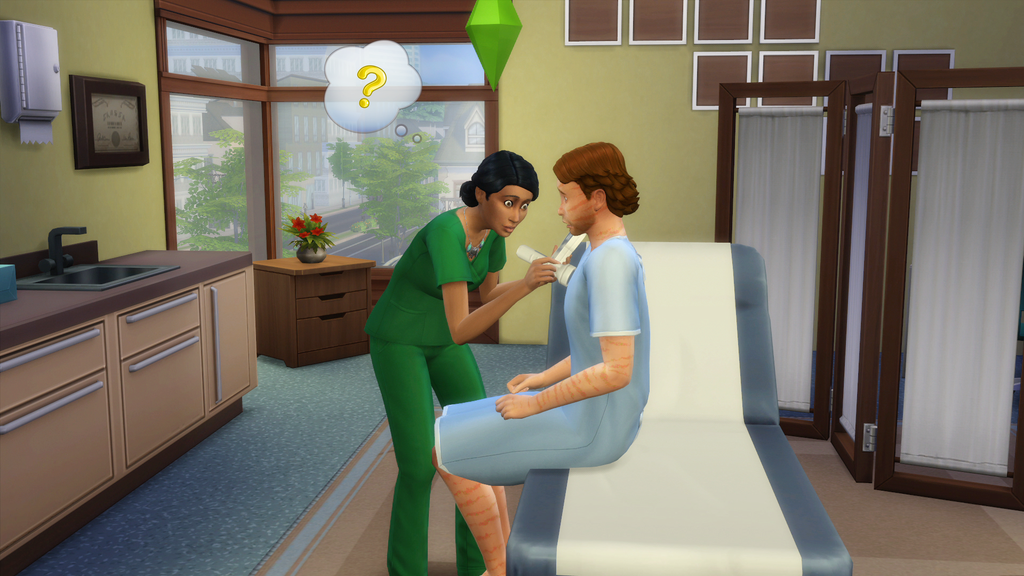 Doctor Active Career Details (The Sims 4: Get To Work) – simcitizens
