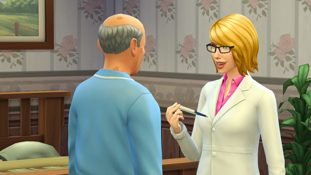 Doctor Active Career Details (The Sims 4: Get To Work)
