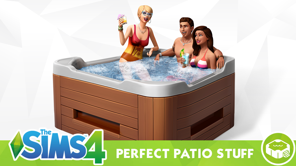 The Sims 4 Perfect Patio Stuff – Hot Tubs and Furniture Overview