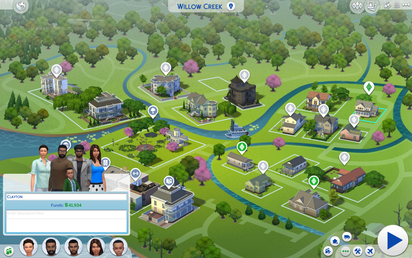 Sims 4 Update (12/4/2015): Pool Venues and Colored World Maps!
