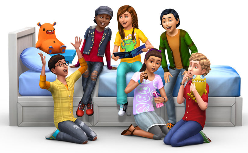 Collect Trading Cards in The Sims 4 Kids Room Stuff!